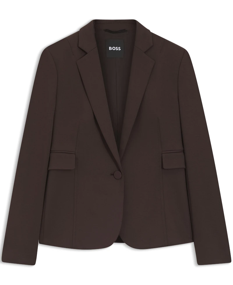 Boss by Hugo Women's Angled Dart Slim-Fit Blazer