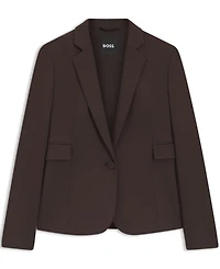 Boss by Hugo Women's Angled Dart Slim-Fit Blazer