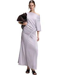 Boss by Hugo Women's Slim-Fit Gathered Detail Jersey Dress