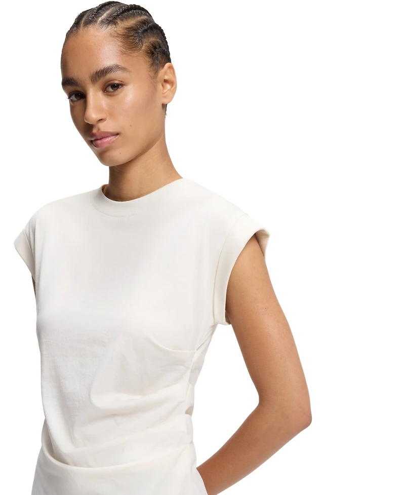 Boss by Hugo Women's Mercerized-Cotton Slim-Fit T-Shirt