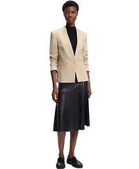 Boss by Hugo Women's Stretch Jersey Regular-Fit Blazer