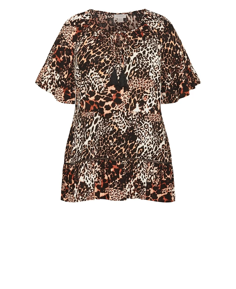 Avenue Women's Plus Tess Top