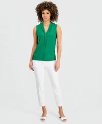 Kasper Women's V-Neck Sleeveless Top