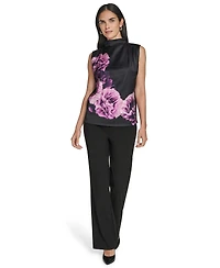 Calvin Klein Women's Mock Neck Top