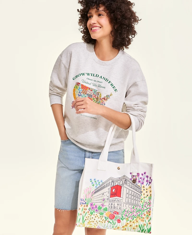 Macy's Flower Show Herald Square Tote Bag, Macy's Exclusive