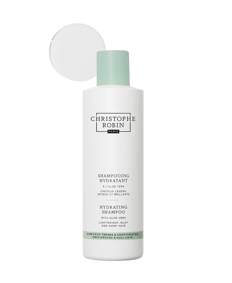 Christophe Robin Hydrating Shampoo with Aloe Vera, 8.5oz