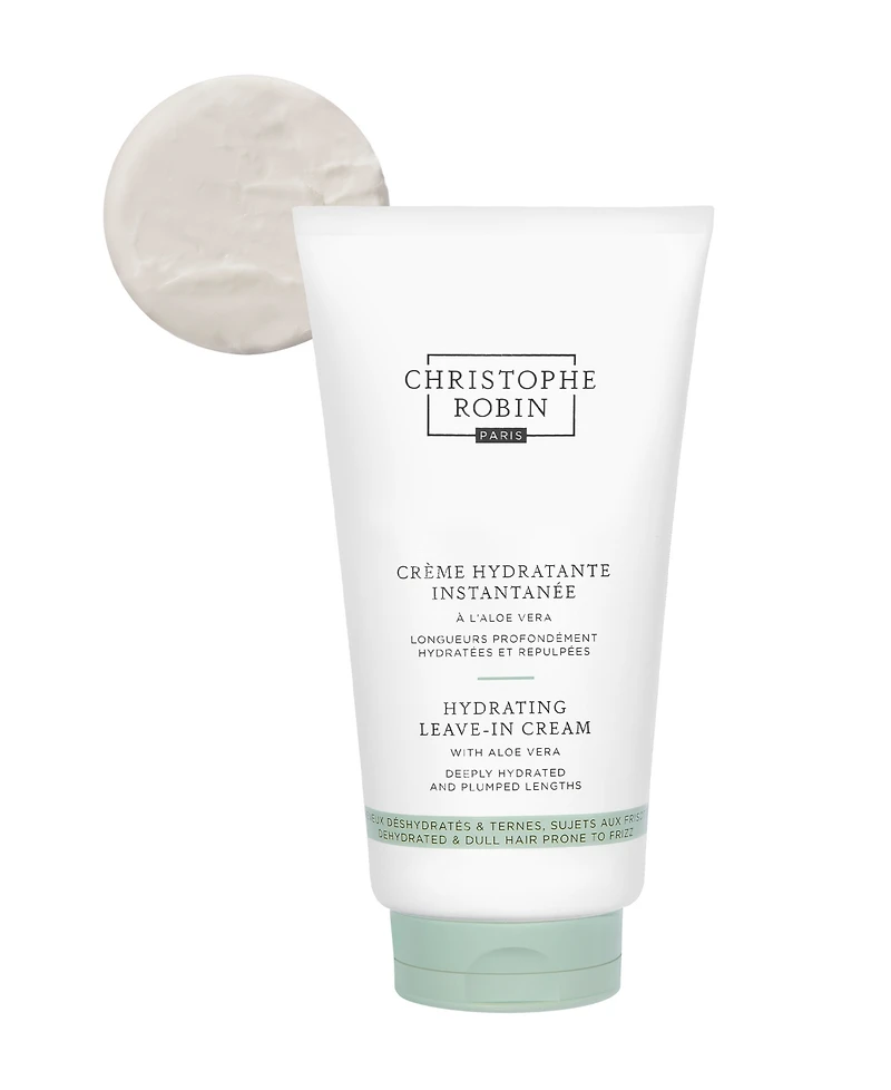 Christophe Robin Hydrating Leave-In Cream with Aloe Vera, 5.1oz