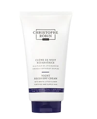 Christophe Robin Night Recovery Cream with White Lotus Flower, 5oz