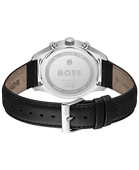 Hugo Boss Men's Stratus Quartz Chrono Calfskin Watch