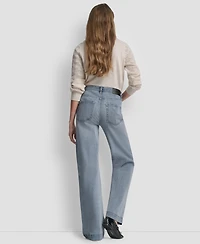 Dkny Jeans Women's High Rise Relaxed Fit