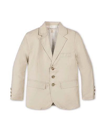 Hope & Henry Little and Big Boys' Linen Suit Jacket