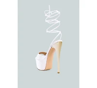 Women's Passion Fruit Dramatic Platform Lace-Up Heel Sandals