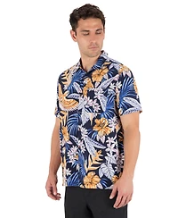 Hurley Men's Relaxed-Fit Point Collared Shirt