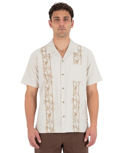 Hurley Men's Camp Collar Regular-Fit Shirt