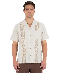 Hurley Men's Camp Collar Regular-Fit Shirt