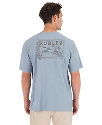 Hurley Men's Hula Short-Sleeve Crewneck T-Shirt
