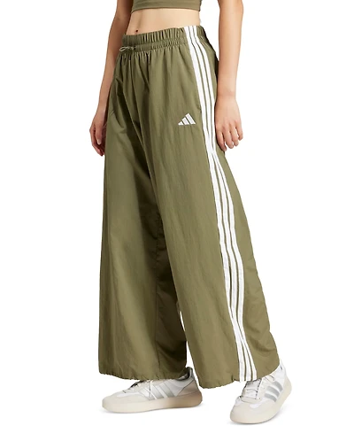 adidas Women's Three Stripe Parachute Pants
