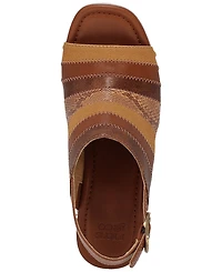 Frye and Co. Women's Wylie Patchwork Round Toe Sandals
