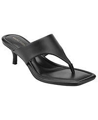 Marc Fisher Women's Yael Slip-On Square Toe Dress Sandals