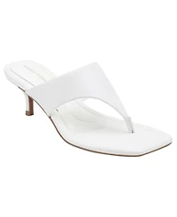 Marc Fisher Women's Yael Slip-On Square Toe Dress Sandals