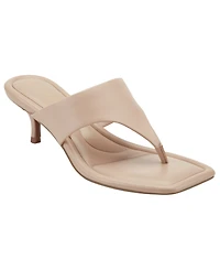 Marc Fisher Women's Yael Slip-On Square Toe Dress Sandals