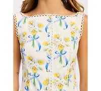 En Saison Women's Audrey Sleeveless Mini Dress