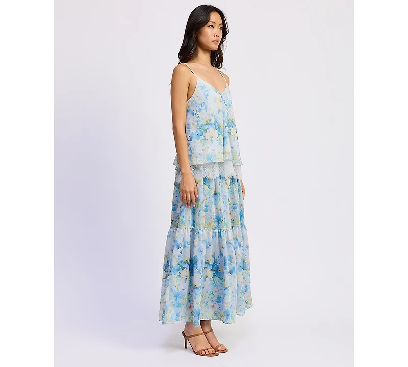 En Saison Women's Vivian V-Neck Top