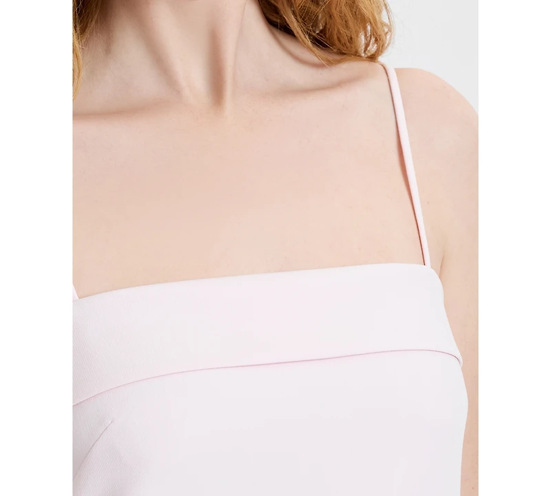 French Connection Women's Azra Twill Fold-Over Two-Pocket Strappy Mini Dress