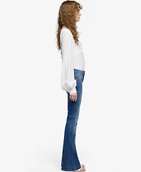 7 For All Mankind Women's Mid-Rise Bootcut Jeans