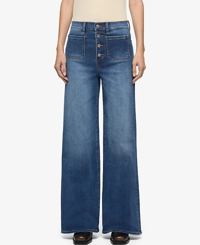 7 For All Mankind Women's Ultra Wide Leg Jeans
