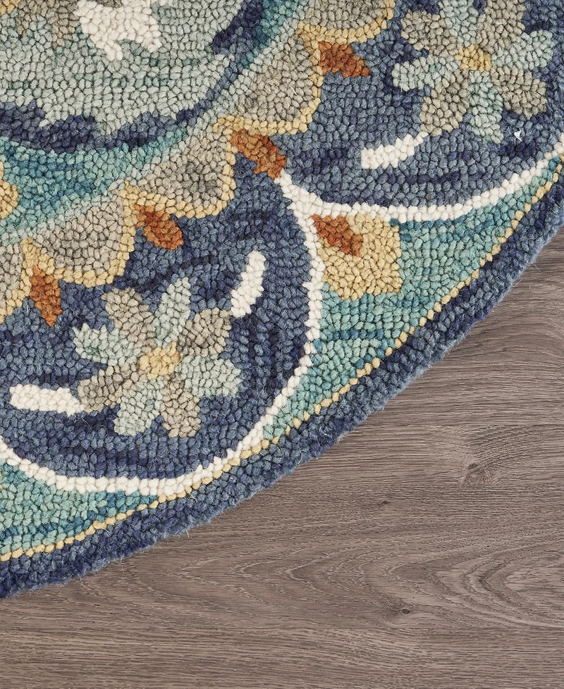 Lr Home Radiance Rdc-099 4' x 4' Round Area Rug