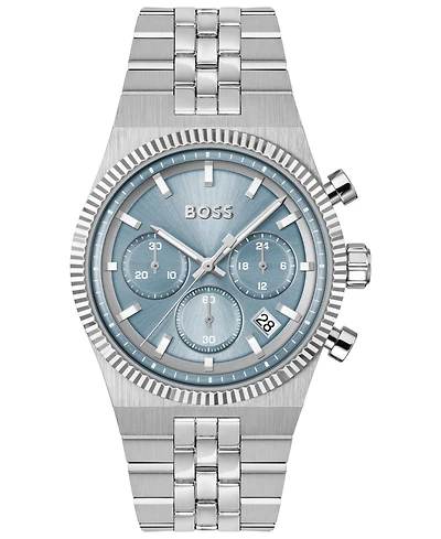 Hugo Boss Men's Candor Prime Quartz Chrono Stainless Steel Watch