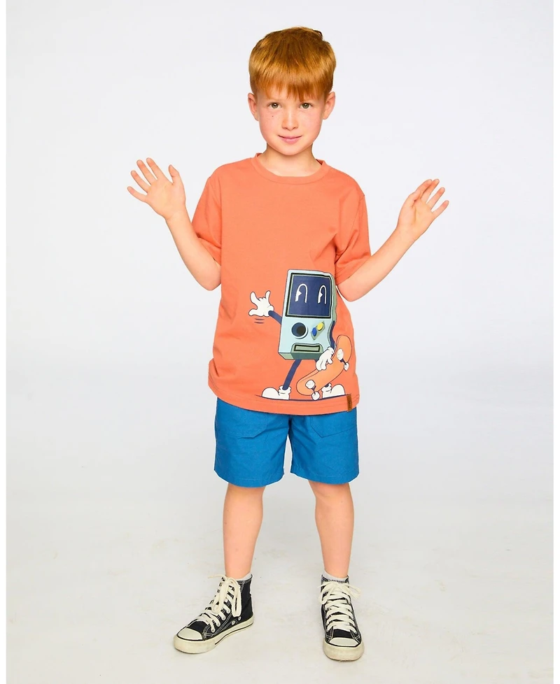 Deux par Big Boys Cotton Jersey T-Shirt