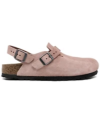 Birkenstock Women's Tokio Birkibuc Clogs from Finish Line