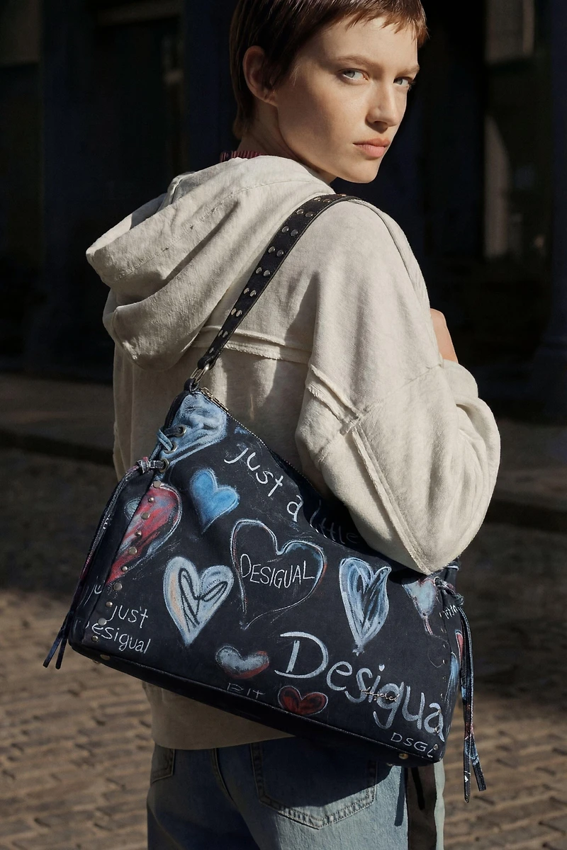 Desigual Women's Large graffiti bag