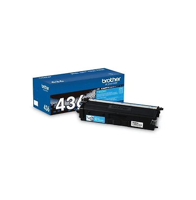 Brother TN436C 6,500 Page-Yield Super High-Yield Toner - Cyan