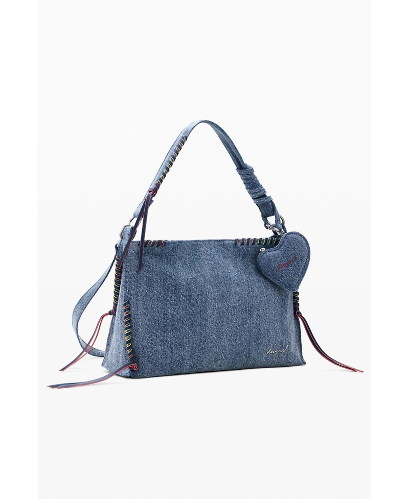 Desigual Women's Big denim heart bag