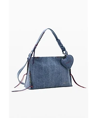 Desigual Women's Big denim heart bag