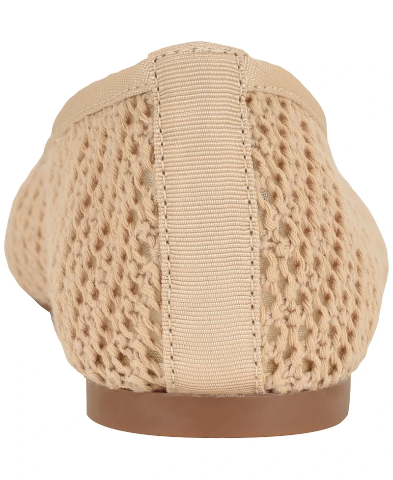 Nine West Women's Burnne Embellished Slip-On Ballet Flats