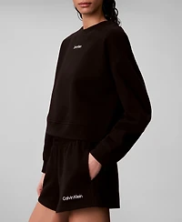 Calvin Klein Performance Women's Crewneck Long-Sleeve Sweatshirt