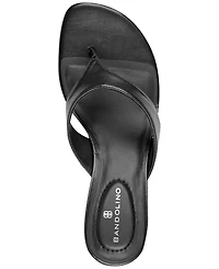 Bandolino Women's Ammer Slip-On Kitten Heel Sandals