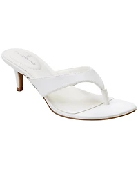 Bandolino Women's Ammer Slip-On Kitten Heel Sandals