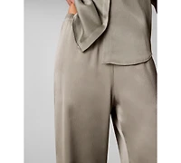 Calvin Klein Women's Hammered Pull-On Pants