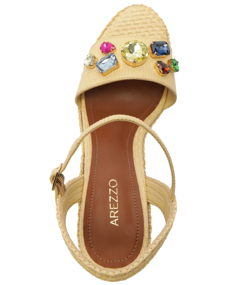 Arezzo Women's Georgina Wedge Heel Sandals