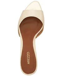 Arezzo Women's Luciana Slip-On Low Stiletto Sandals