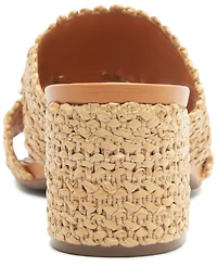 Arezzo Women's Jackie Slip-On Mid Block Sandals