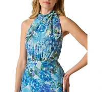 Adrianna Papell Petite Chiffon Ball Gown