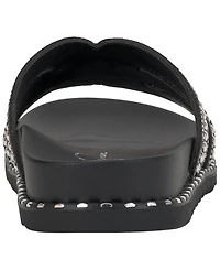 Jessica Simpson Women's Colyve Studded Footbed Slip-On Sandals