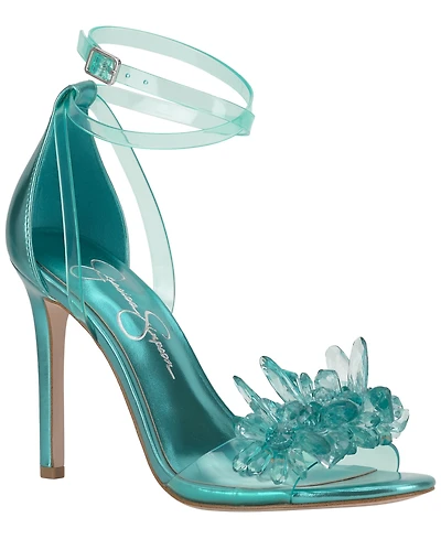 Jessica Simpson Women's Janivah Ankle Wrap Stiletto Sandals