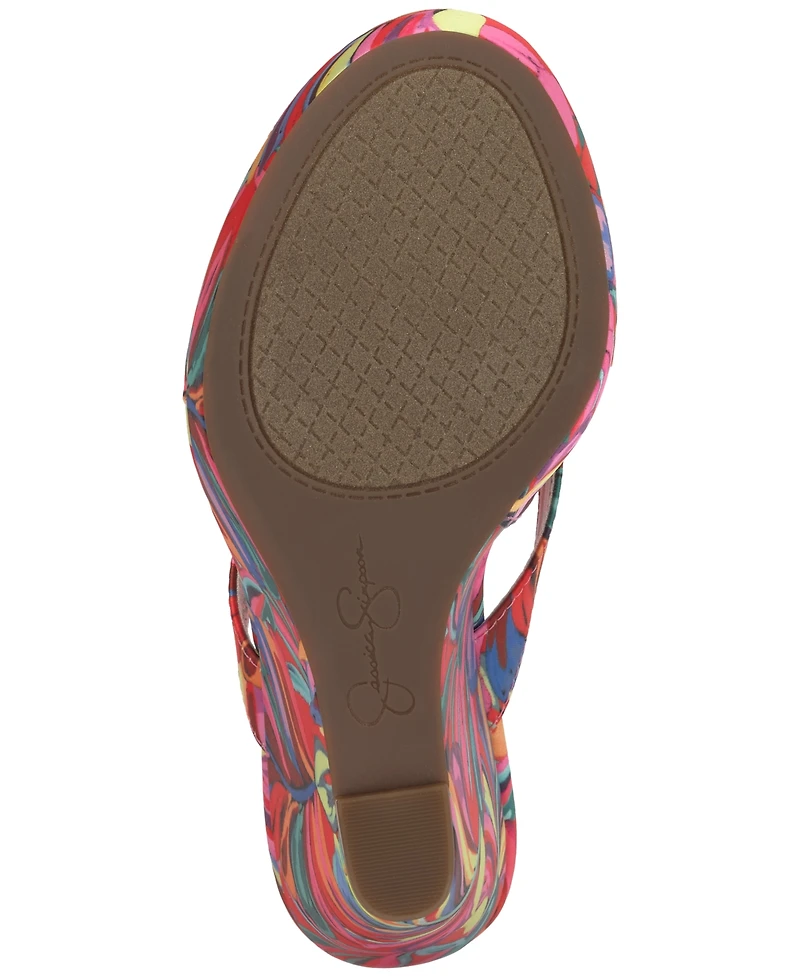 Jessica Simpson Women's Jyseta Thong Wedge Sandals